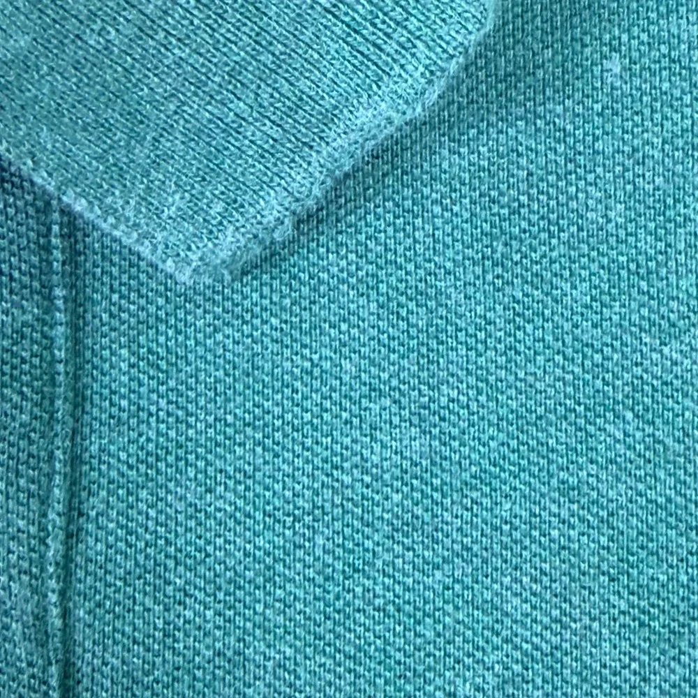 Polo Ralph Lauren Polo Shirt Mens L Green Custom Slim Fit Cotton Pique Pony Golf